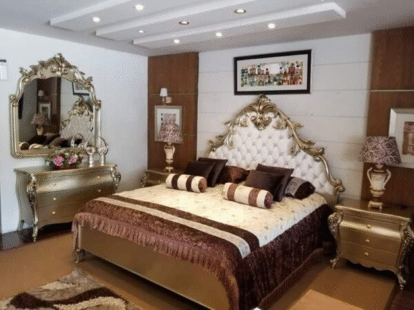 luxury heaven bed set double bed design Chiniot - Image 25