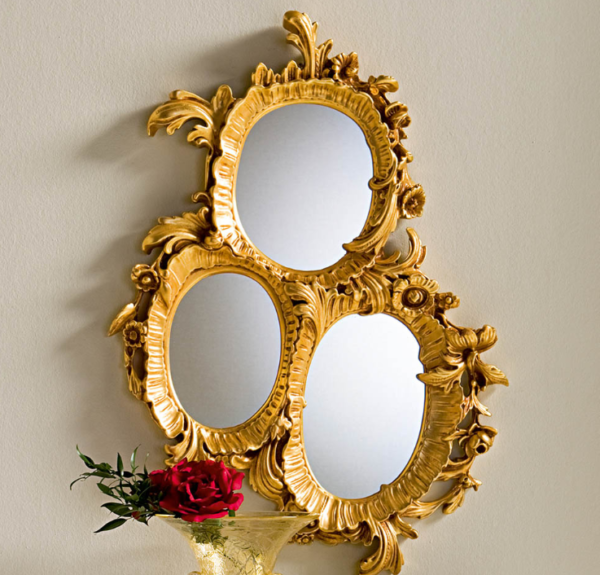 Gold Versailles Console Table  mirror - Image 3