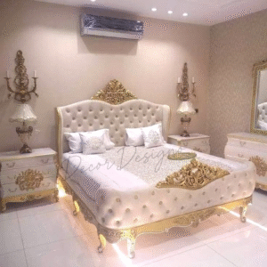 Round Shape Bed – Stylish & Modern Bedroom Centerpiece