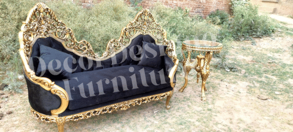 Sleek Black Couch for Modern Living Spaces decor design - Image 34