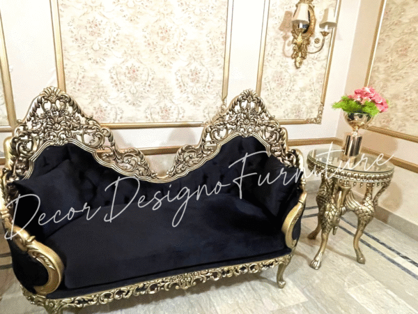 Sleek Black Couch for Modern Living Spaces decor design - Image 35