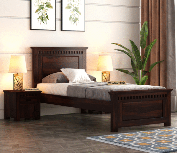 Simple Wooden Bed Designs – Elegant & Minimalist Styles - Image 33