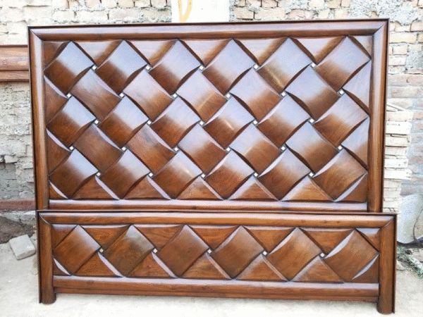 Simple Wooden Bed Designs – Elegant & Minimalist Styles - Image 9