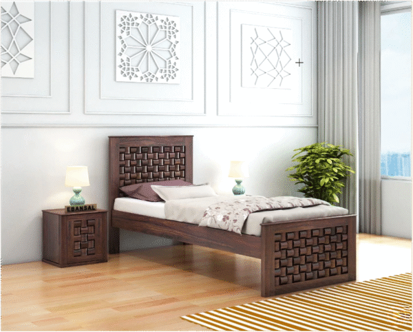 Simple Wooden Bed Designs – Elegant & Minimalist Styles - Image 11