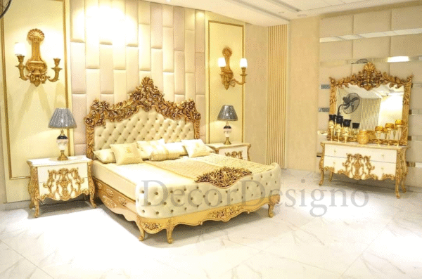 Buy Double Bed Designs in Pakistan – Luxury King Size & Modern Styles Décor Designo - Image 11