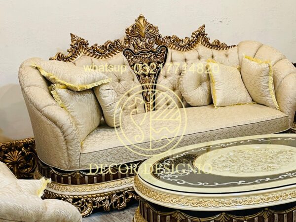 Lounge Sofa set wooden - Image 13