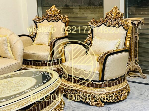 Lounge Sofa set wooden - Image 10