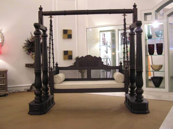 Luxury Wooden Cane Swing in Pakistan | Chinioti Jhoola Price & Wooden Swings Designs
