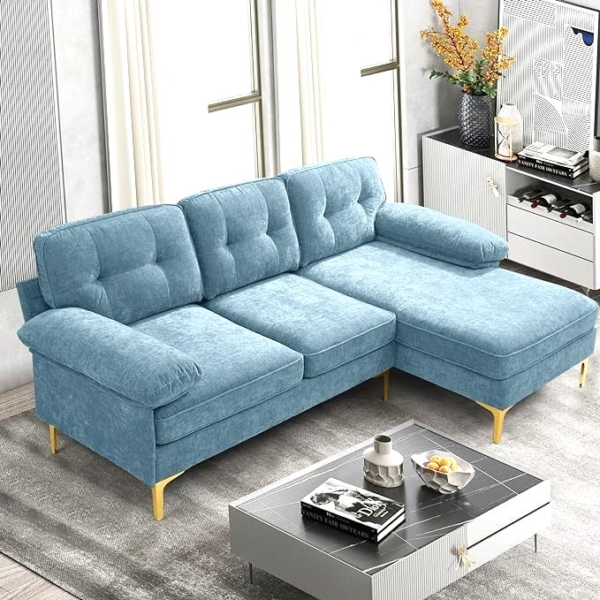 L Shape, 5 & 7 Seater Sofa Set Designs in Pakistan | Modern Chinioti Luxury Sofas - Image 12