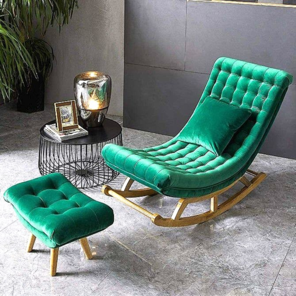 Luxury Solid Wood Rocking Chair Chiniot Pakistan – Handcrafted Traditional Rocking Chairs for Indoors & Outdoors | Décor Designo - Image 13