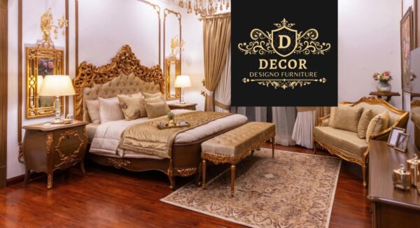 Chiniot Luxury King Size Bed Set Wooden Modern Bed Design  decor designo - Image 6