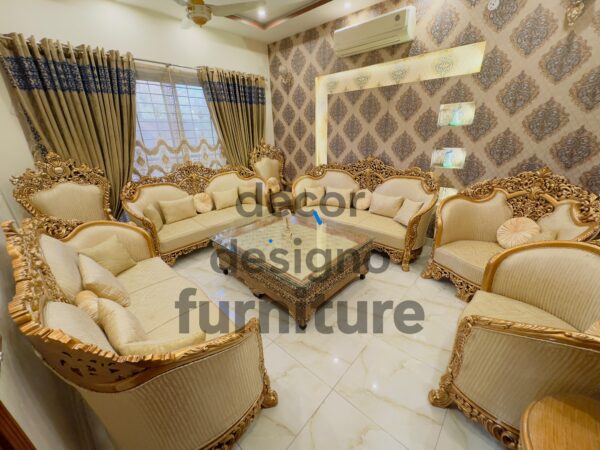 Luxury Sofa Set by Décor Designo – Buy Sofa Sets & L-Shaped Sofas Online in Pakistan | Chiniot Furniture - Image 9