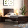 Wooden Single Bed with Storage | Affordable Single Bed Prices in Pakistan 2025 – Chinioti Craftsmanship
