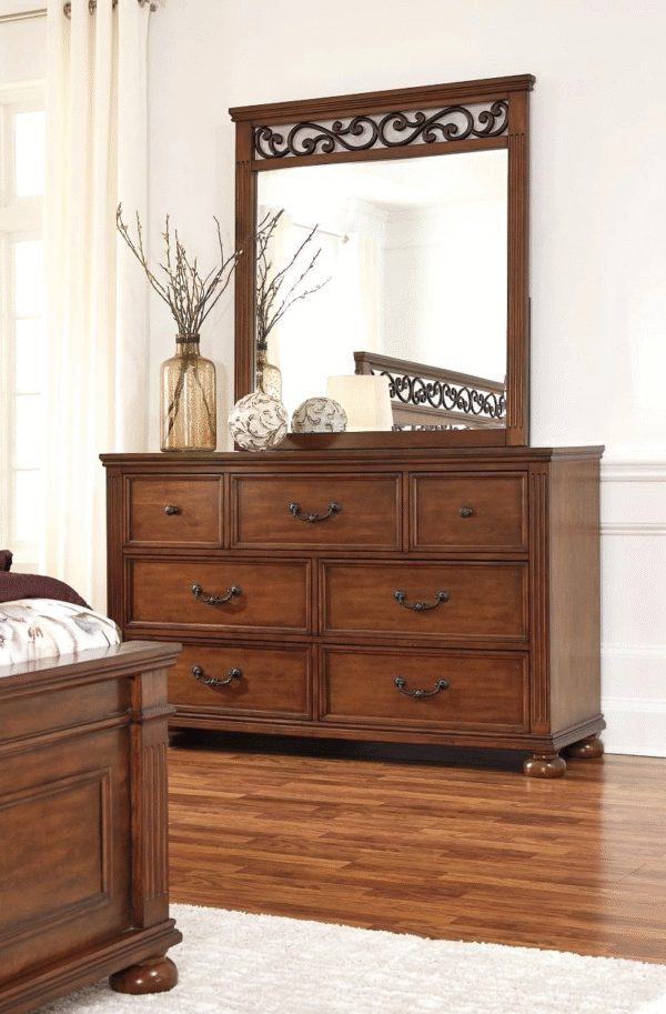 Latest Simple Double Bed – Modern Design Wooden Bed for Home - Image 19
