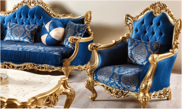 Modern Blue Sectional Sofa – Stylish & Comfortable Living Room Upgrade - Image 7