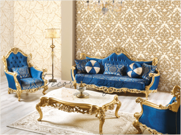 Modern Blue Sectional Sofa – Stylish & Comfortable Living Room Upgrade
