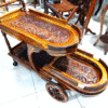 Premium Tea Service Trolley for Elegant Hospitality