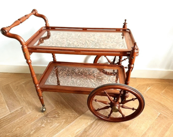 Premium Tea Service Trolley for Elegant Hospitality - Image 8