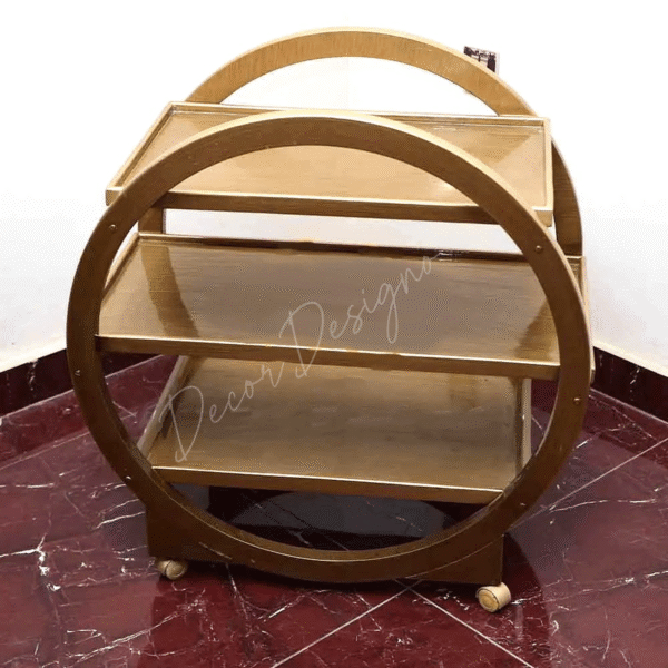 Premium Tea Service Trolley for Elegant Hospitality - Image 17