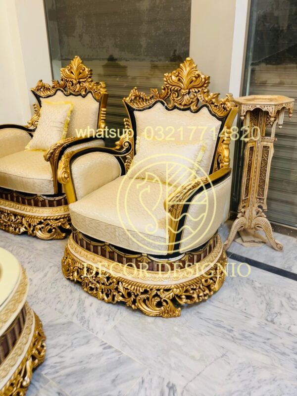 Luxury Wooden Sofa Set – Price, Designs & Handmade Styles - Image 18