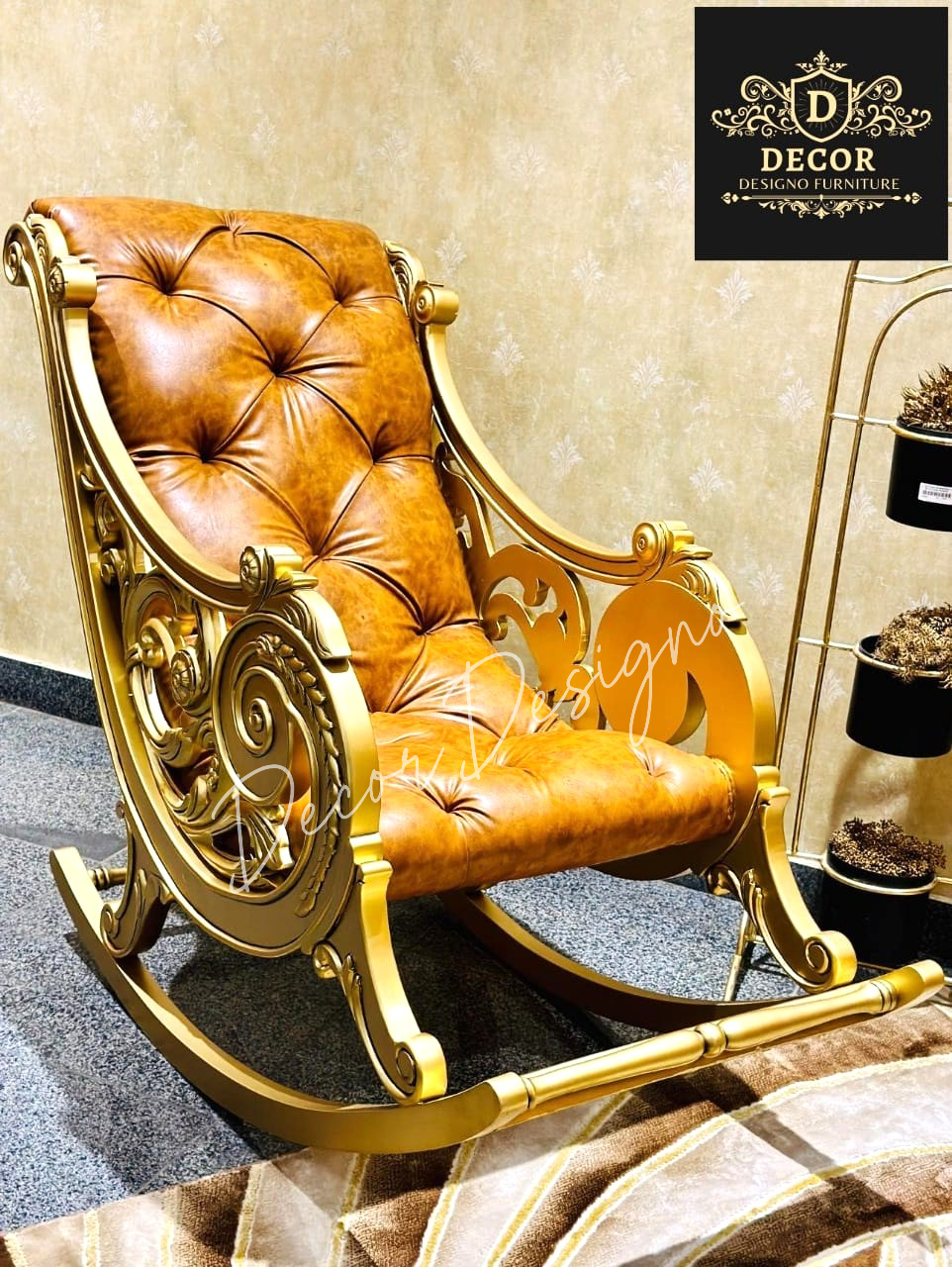 Wooden Rocking Chair – Comfortable & Timeless Designs decor designo pakistan