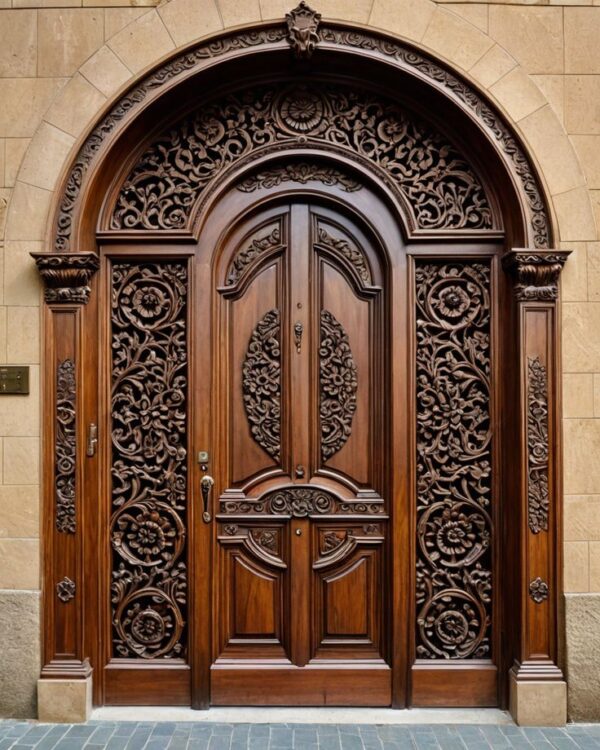 Mixed Wood Screen Doors 2025 | Chinioti Craftsmanship - Image 10