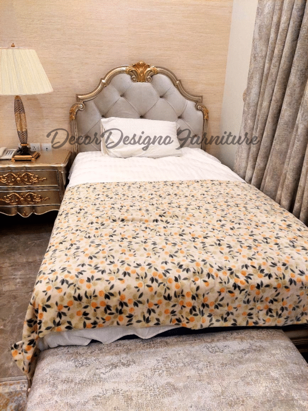 Elegant Single Bed Designs in Wood for Every Room decor designo chiniot pakistan