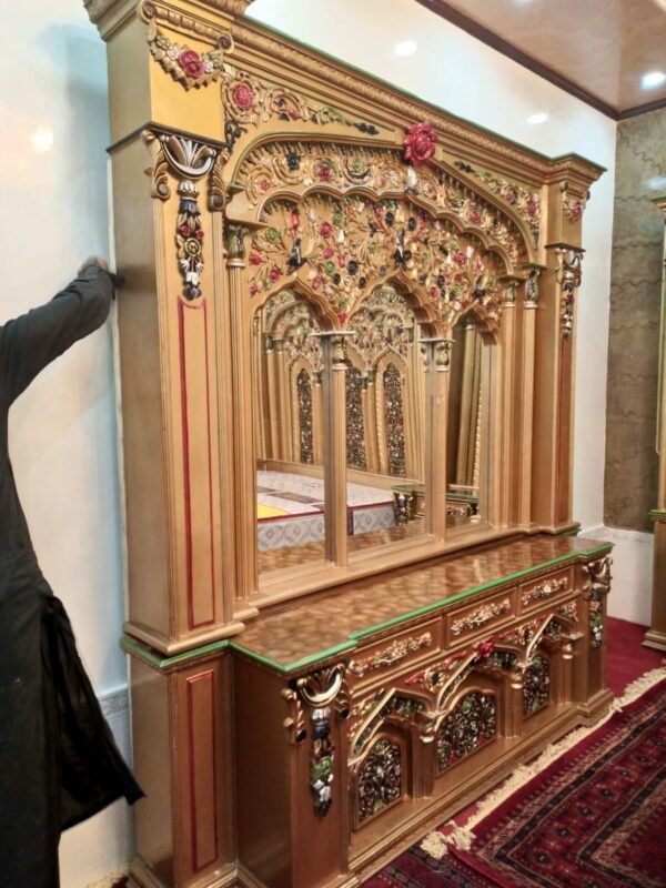 wooden bed design latest double bed price in pakistan - Image 5