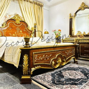 Double Bed Design & Modern Bed Ideas – Handmade Solid Wood Beds Pakistan | Décor Designo