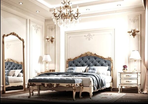Chinioti Bed Design Luxury King Double & Queen Wooden Beds Adult Bunk & Double Decker Beds - Image 7