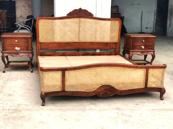 Luxury Chinioti Double Bed Set Classic & Modern Bedroom Furniture Worldwide - Image 16