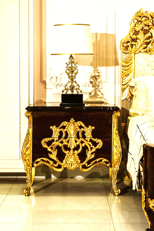 Luxury Chinioti Double Bed Set Classic & Modern Bedroom Furniture Worldwide - Image 14
