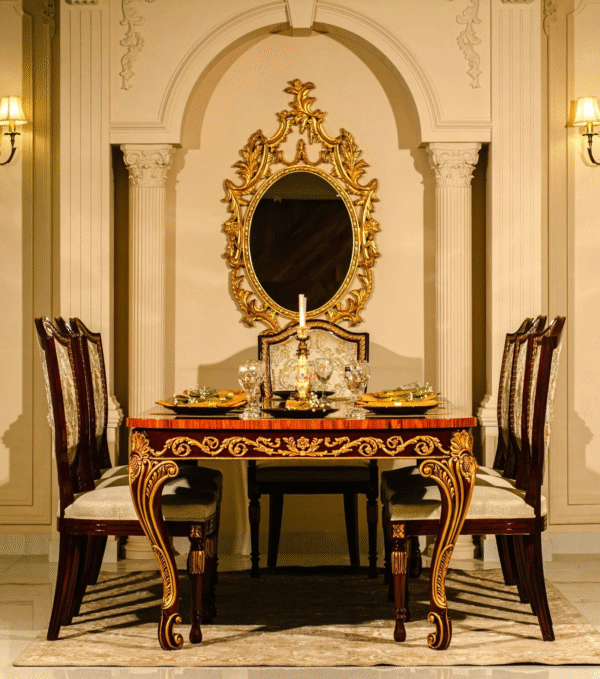 Luxury Dining Sets in Pakistan Italian and Turkish Dining Table Design - Image 3