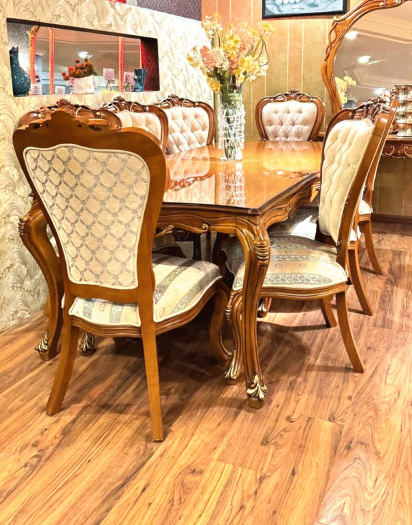 Luxury Dining Sets in Pakistan Italian and Turkish Dining Table Design - Image 10