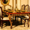 Luxury Dining Sets in Pakistan Italian & Turkish Dining Table Design 2025 Décor Designo furniture Chiniot Pakistan