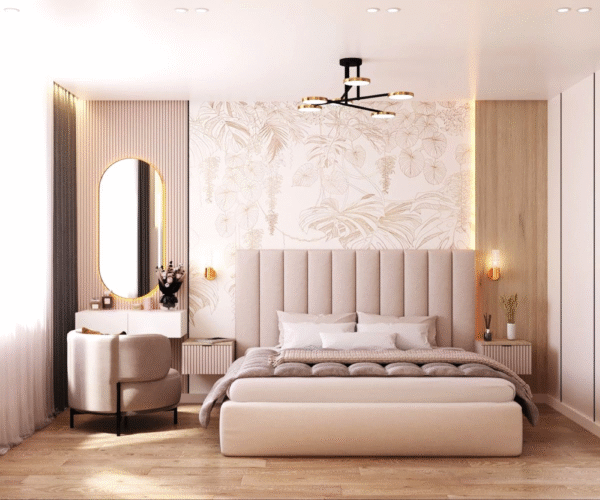 Luxury Velvet Bed Designs Queen & King Size poshish Beds for Royal Bedrooms - Image 6