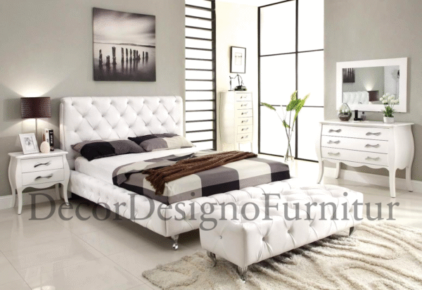 Latest Bed Designs in Pakistan Luxury Wooden King Double bed Bunk Beds - Image 6