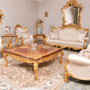 Luxury Sofa Set Designs for Modern Living Elegant 7-Seater Wooden and Fabric Sofas decor designo furniture chiniot pakistan