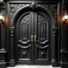Modern Wooden Front Door with Glass Double Door Designs & Prices in Pakistan Décor Designo