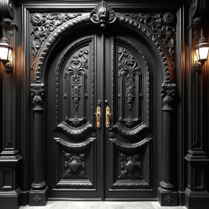 Modern Wooden Front Door with Glass Double Door Designs & Prices in Pakistan Décor Designo