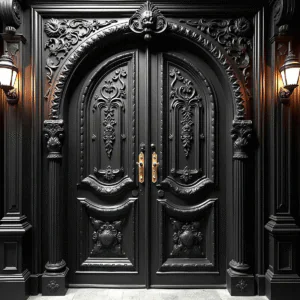 Modern Wooden Front Door with Glass Double Door Designs & Prices in Pakistan Décor Designo