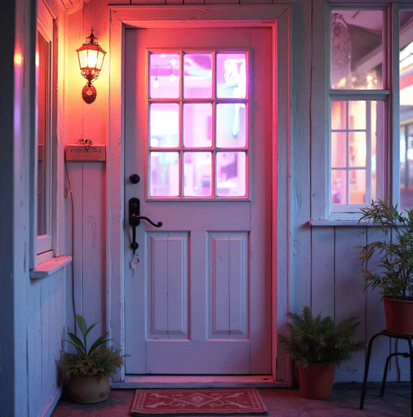 Modern Wooden Front Door with Glass  Double Door Designs & Prices in Pakistan - Image 7
