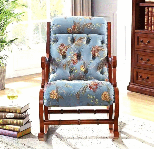 Outdoor Rocking Chair  Stylish & Affordable Wooden Rocking Chairs in Pakistan  Décor Designo - Image 4