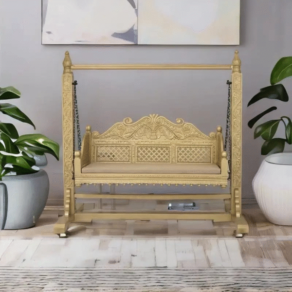 Wooden Swing for Home Luxury Indoor & Outdoor Jhula Swing Set Worldwide - Image 6