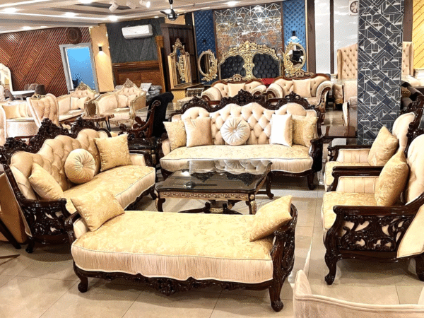 Sofa Set Design in Pakistan Latest Wooden Sofa Sets Chinioti Sofa Prices - Image 32