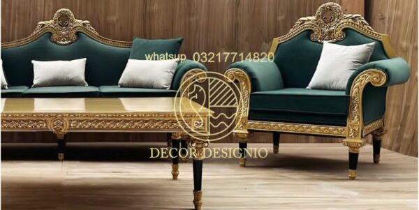 Sofa Set Design in Pakistan Latest Wooden Sofa Sets Chinioti Sofa Prices - Image 10