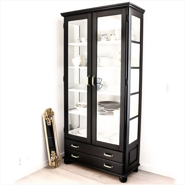 Crockery Showcase Designs in Pakistan  Wooden & Modern Cabinets for Stylish Homes - Image 8