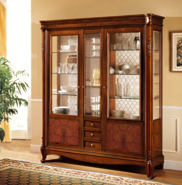 Crockery Showcase Designs in Pakistan  Wooden & Modern Cabinets for Stylish Homes - Image 7