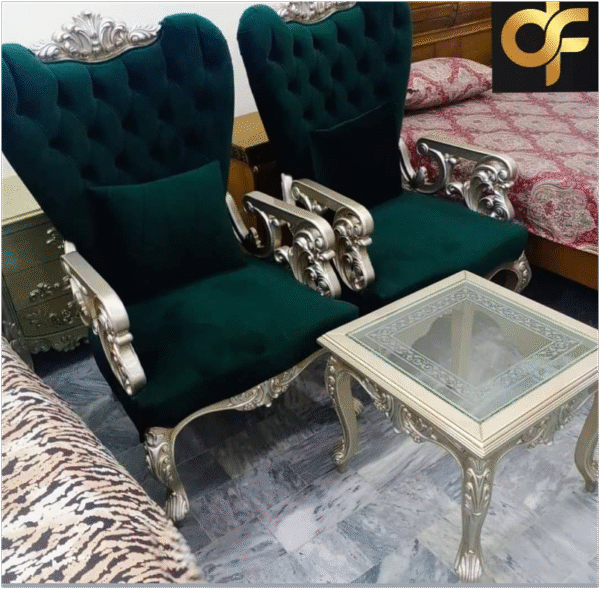 Modern Bedroom Chair Design Latest Bedroom & Lounge Chairs Set of 2 at Best Price in Pakistan - Image 7