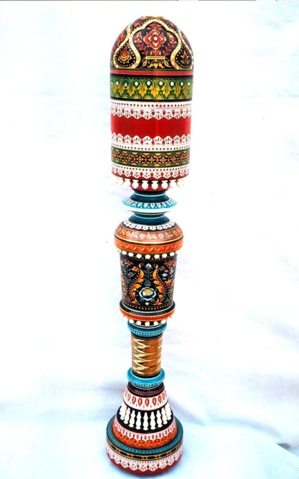 Rangla Bed Design Chiniot Luxury Handcrafted Peera & Charpai  Decor Designo Pakistan - Image 32